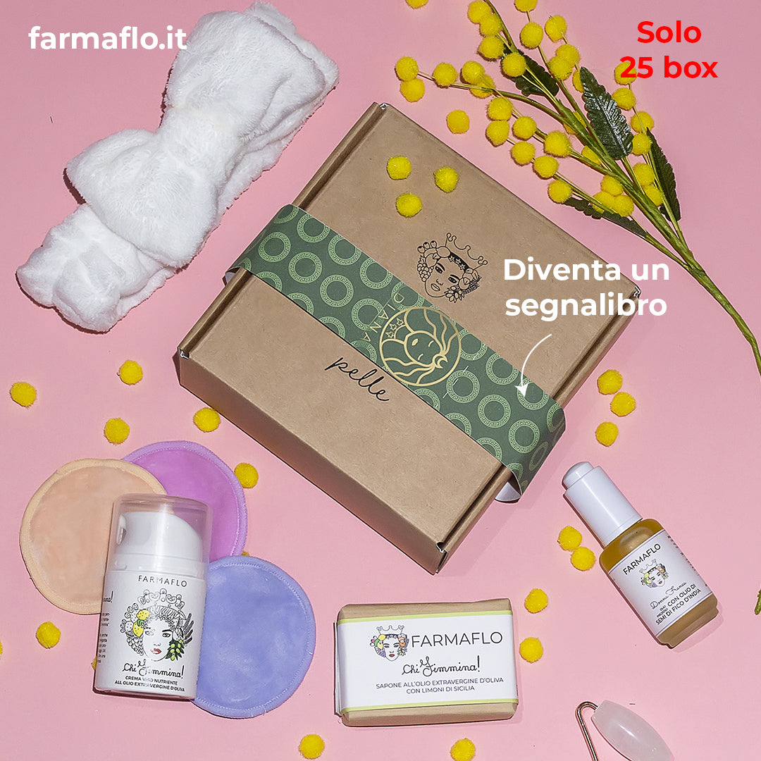 Box Diana: beauty routine, viso completa energizzante e illuminante. Anche con doppia detersione.